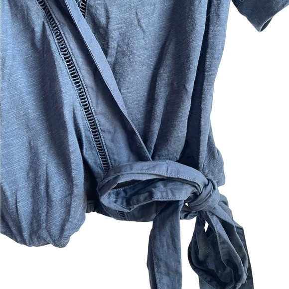 Caslon Wrap Front Tie Top - Picture 6 of 8